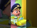 BEEP BEEP BEEP JJ Coming Through! 🚌 Wheels On The CoComelon Animal Time Bus #kids #shorts