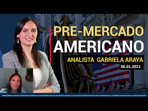 Bolsa Americana opera mixta y la Europea sube con fuerza. Los demócratas están a 1 paso del Senado.