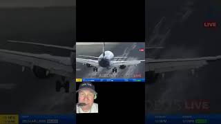 Cool 737 Wake Turbulence Sights and Sounds Landing at San Diego