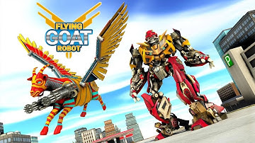 Fighting Goat robot car transformation game || Goat kids entertainment game