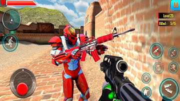 Fps Robot Shooting Games – Counter Terrorist Game - New Android GamePlay FHD. #6