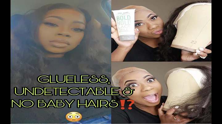 GLUELESS LACE FRONT WIG slay  | No Baby Hairs ft. ...