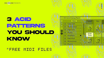 3 ACID Techno Patterns You Should Know! (+ Free MIDI Files)