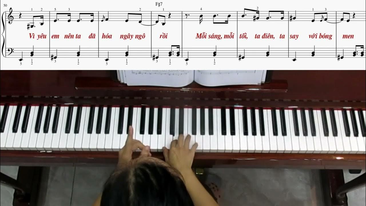 HƯỚNG DẪN PIANO cover - SAY TÌNH | Piano solo | Easy level | Linh Nhi