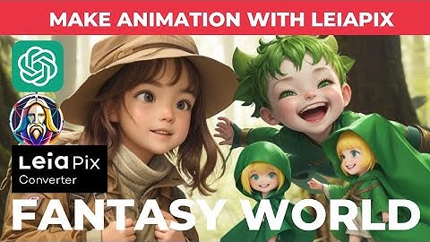 How To Make Animated Videos with Leiapix, Leonardo.ai & Chat GPT? | Animation Video | Ai Video