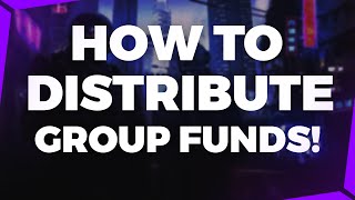 ROBLOX - How to Distribute Group Funds! (2020)