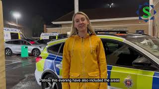 Surrey's Deputy Commissioner joins Surrey Police officers on a proactive operation to disrupt crime
