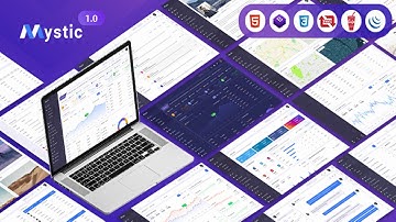 Mystic - Multipurpose PSD Admin Dashboard Template | Themeforest Website Templates and Themes