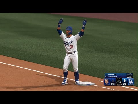 MLB The Show 24 ドジャースvsメッツ 観戦 スタメン適当