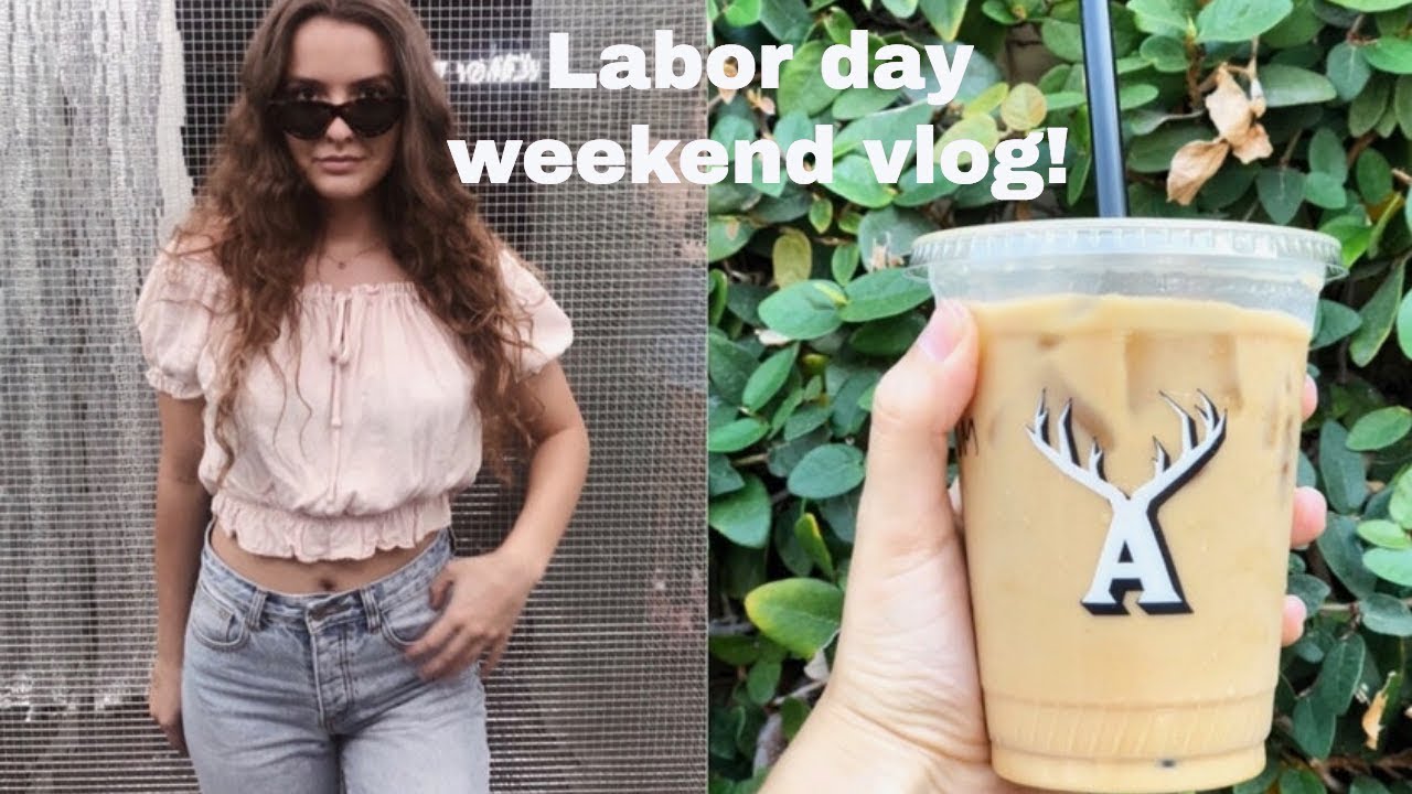 LABOR DAY WEEKEND VLOG IN LA brunch, flea markets & brandy melville YouTube