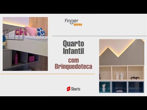 Quartinho Infantil com brinquedoteca e piscina de bolinhas! #Shorts