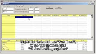Modbus Constructor: data logging ENU