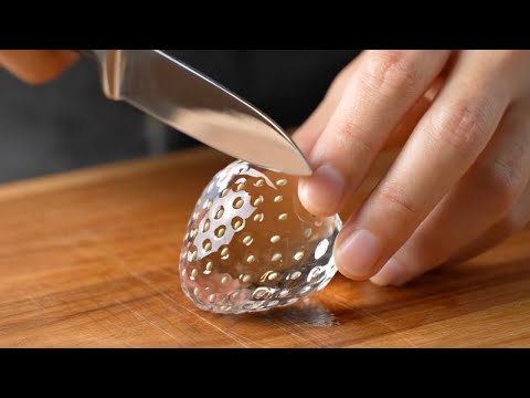 【ASMR】脳が虜になる…🎧宝石のカット音｜カラフルクリスタルを切る音が快感すぎて永遠ループしてしまう【12時間/睡眠用/作業用】