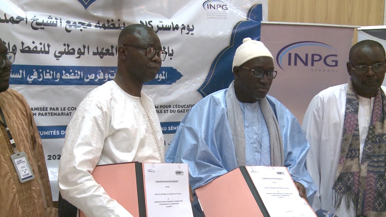 Logo Inpg CCAK : Signature de convention de partenariat avec (INPG) Institut ...