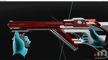 First steps in Oculus Medium - Shotgun Concept