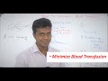 How to minimize Blood  transfusion by Dr Dinusha