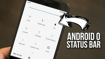 How to Get Android O Status Bar On Any Android Device - No Root!