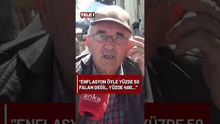 Emekli yurttaş: Enflasyon öyle yüzde 50 falan değil, yüzde 400...