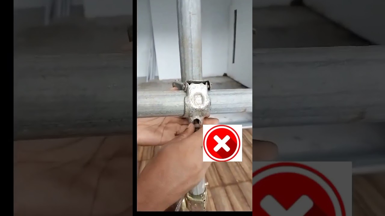 21 October 2023 , Perfect way to tight scaffolding clamp.