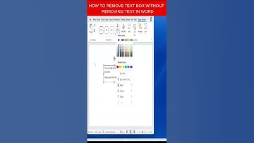 How to remove text box without removing text in word | #shorts | #word | #technology