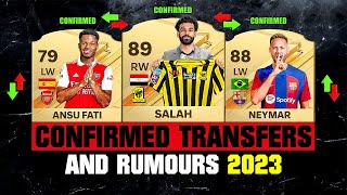 ALL NEW CONFIRMED TRANSFERS & RUMOURS ✅? ft. Ansu Fati, Salah, Neymar