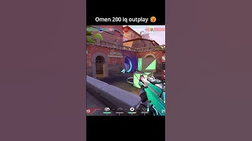 Omen 200 iq outplay  #valorant  #omen #gaming