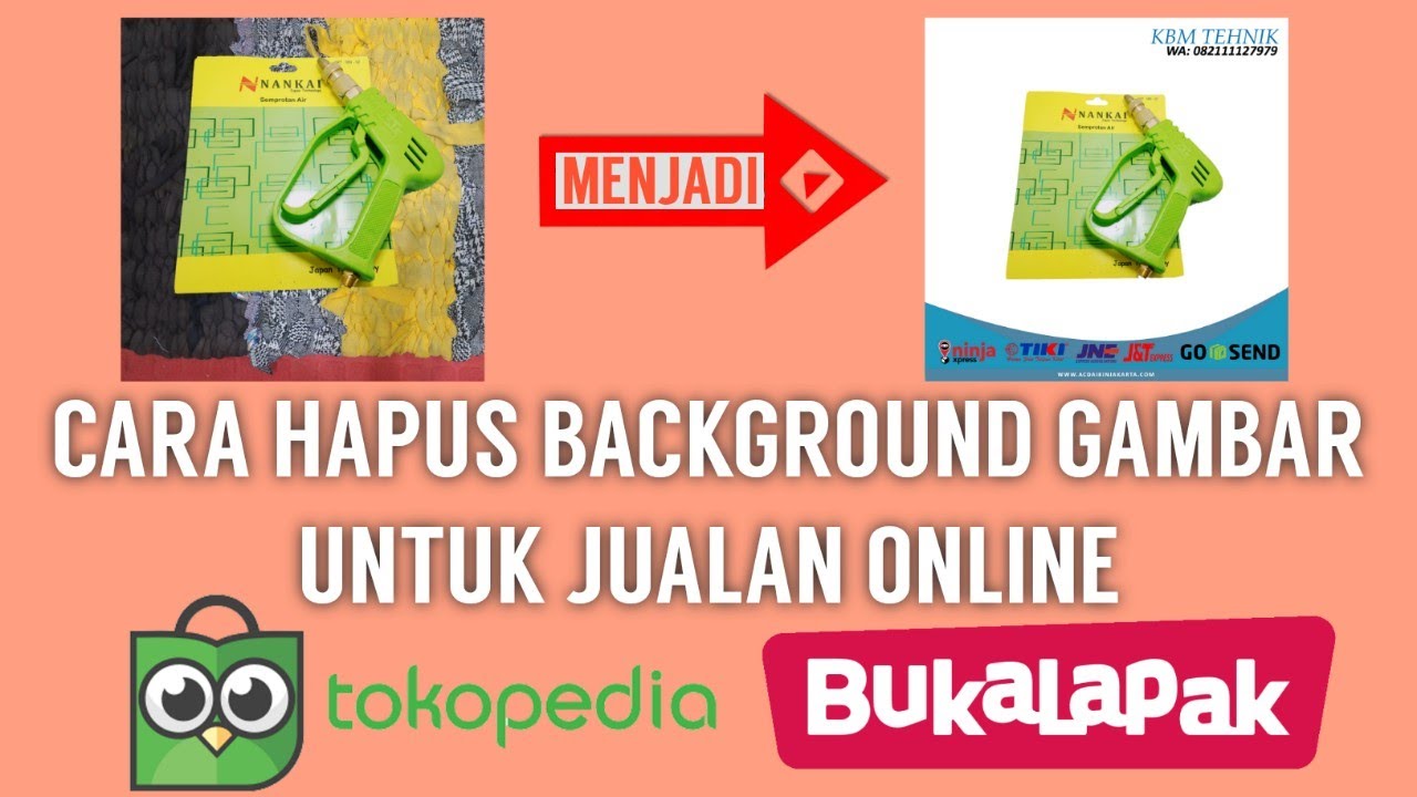 Cara Mengganti Background Gambar  Edit Foto Untuk  Jualan  