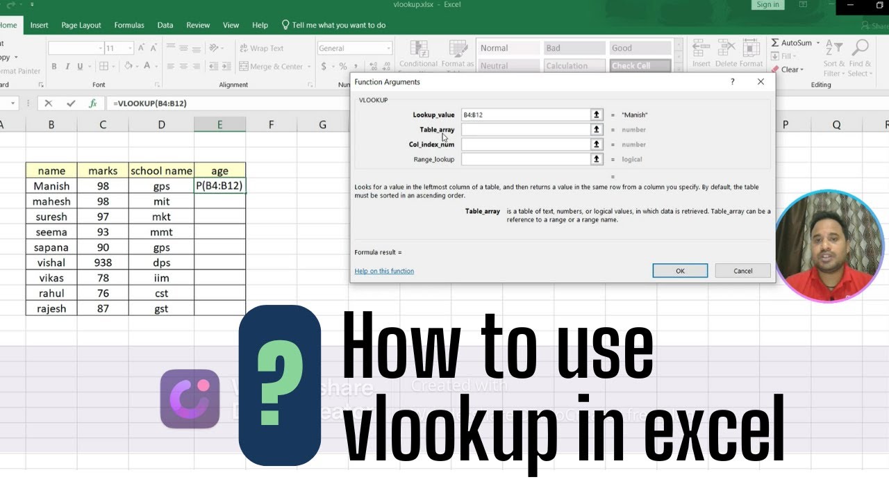 how-to-use-vlookup-formula-in-ms-excel-excel-me-vlookup-kese-use