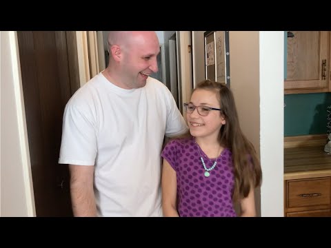 Pre-Teen Misses Dad's Beard