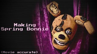 Making a Movie Accurate Spring Bonnie Suit