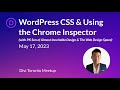 2023-05 Divi Toronto: CSS & Using the Inspector Tool with PK Son
