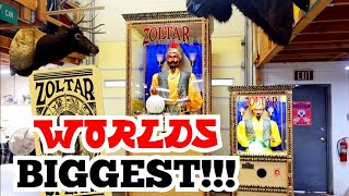 WORLDS LARGEST ZOLTAR Machine at CHARACTERS UNLIMITED!