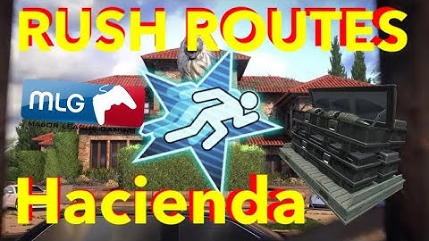 Hacienda Rush Routes - competitive BO4