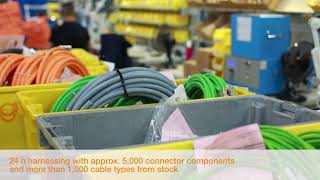 ready-to-connect chainflex® cables with industrial connectors from HARTING