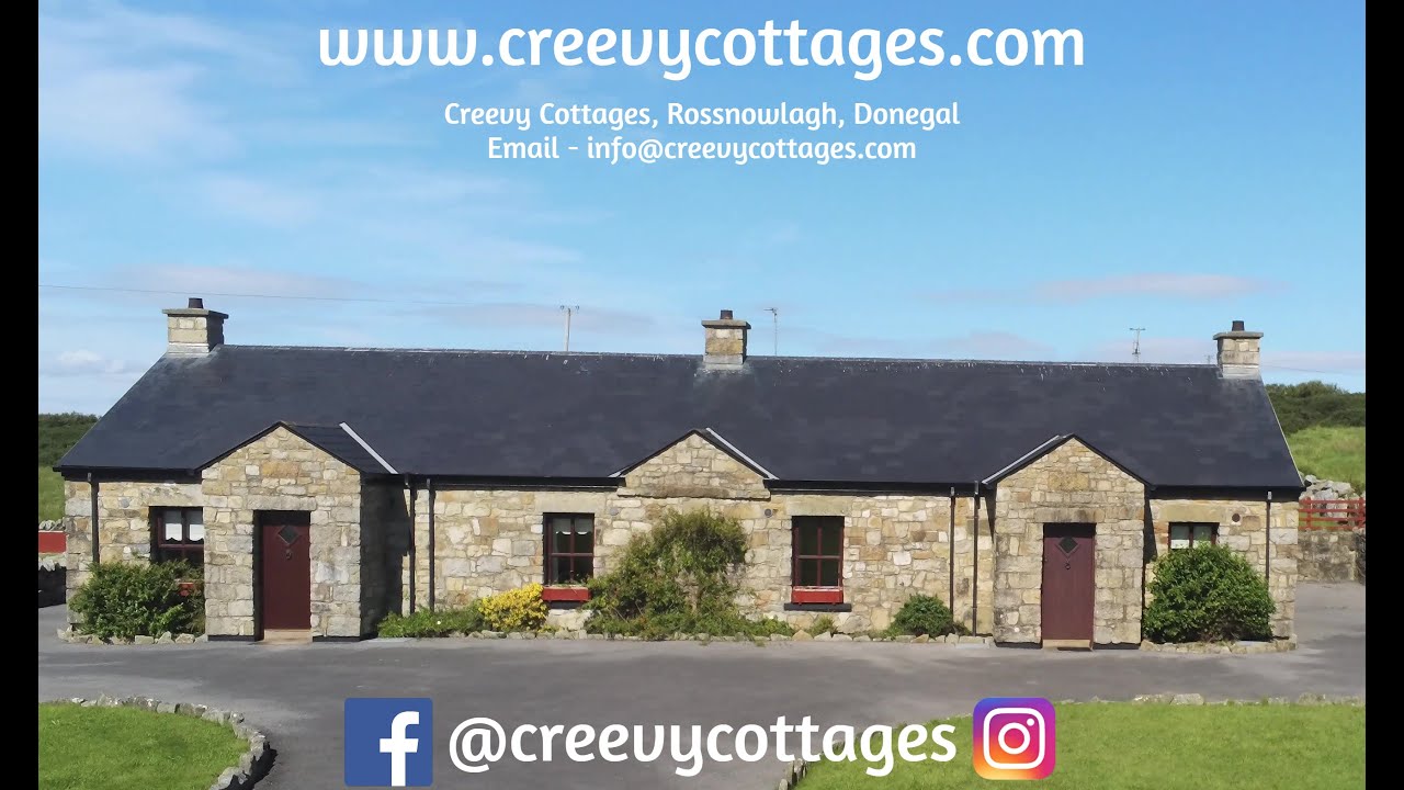 Creevy Cottages Holiday homes in Rossnowlagh, Donegal YouTube