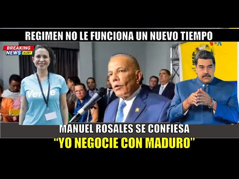 ULTIMA HORA! Manuel Rosales CONFIESA que negocio con Maduro para ser candidato Maria Corina responde