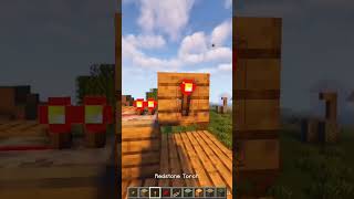 Working light switch (redstone) #shorts