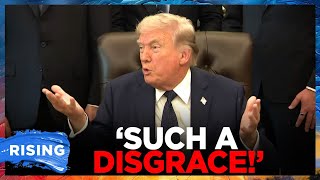 Trump goes off on reporter after she presses him on Iran war timeline | RISING