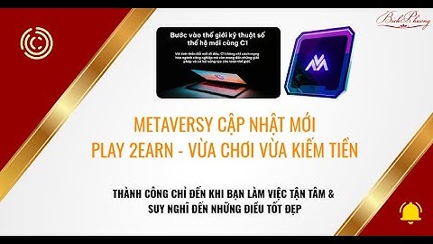 METAVERSY,  PLAY 2 EARN - VỪA CHƠI VỪA KIẾM CBIT TOKEN