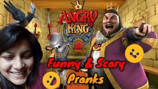 Angry King : Scary Pranks😨😅 (Funny & Scary Pranks) By - Rowdy Gamer Puna