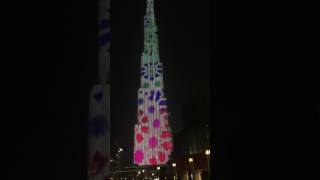 Burj khalifa color nov 2016