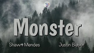 Shawn Mendes, Justin Bieber - Monster (lyrics video)