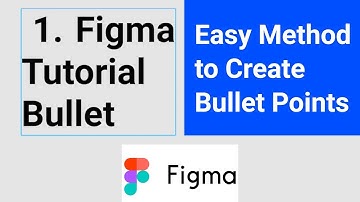 Lijsten met opsommingstekens, alfabetische en getallen | Eenvoudige methode | Figma-zelfstudie
