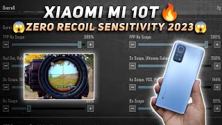 Xiaomi Mi 10T zero recoil Sensitivity&Settings BGMI/PUBG |Best Sensitivity&Control on Xiaomi Mi 10T🔥