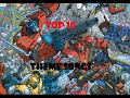 TOP 10 TRANSFORMERS THEME SONGS