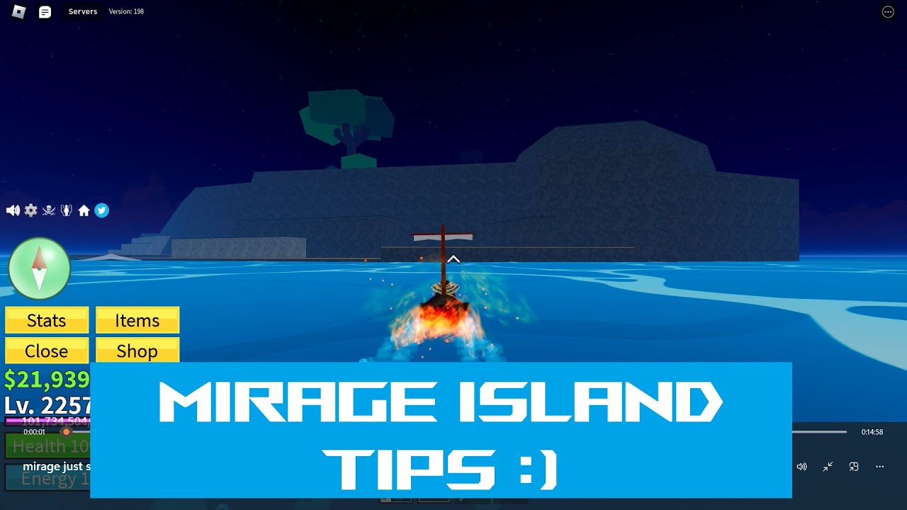 found the mirage island #bloxfruits #bloxfruit #roblox #robloxfyp #for