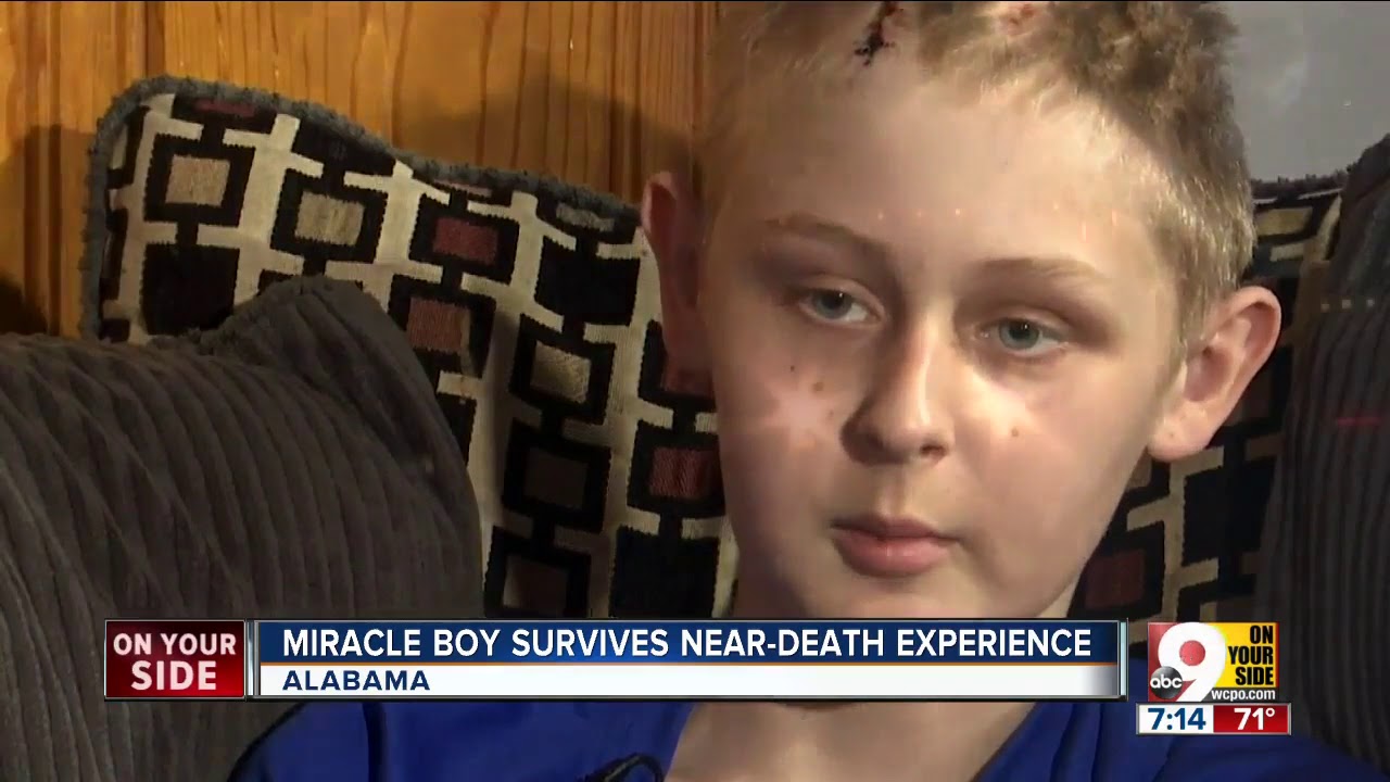 Miracle boy survives near-death experience - YouTube