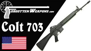 Colt's Vietnam Prototype AK/M16 Hybrid: the Model 703
