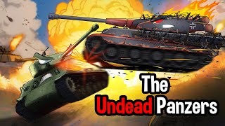 : The UNDEAD PANZERS | ZOMBIE TANKS Part 2 #cartoons_about_tanks #gameoftanks #xetang #steel_monster