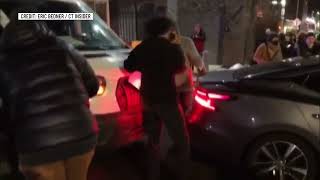 Hartford officials investigate vehicle strike at ICE protest
